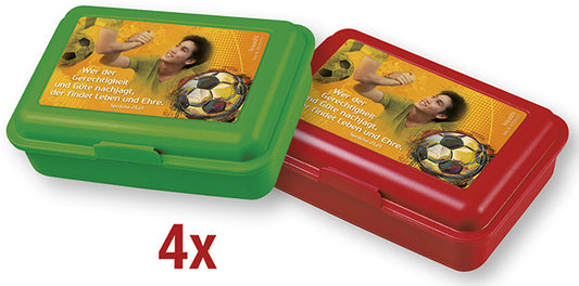 Paket Lunchboxen / Brotdosen 4 Ex.