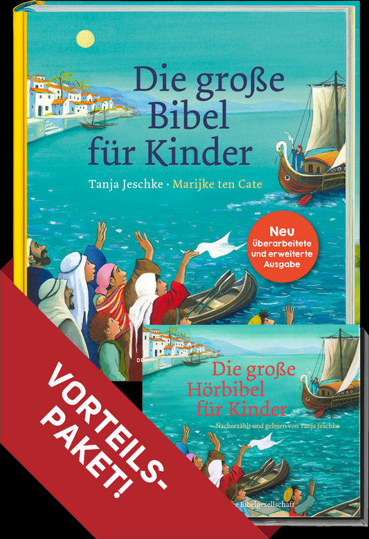 Die große Bibel für Kinder. Kombipaket (Buch + Hörbuch)