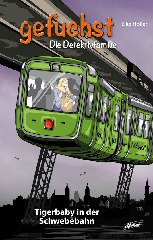 Buch                                               Tigerbaby in der Schwebebahn [4]