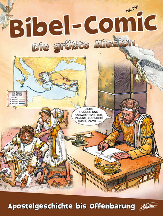 Buch                                               Bibel-Comic - Die größte Mission