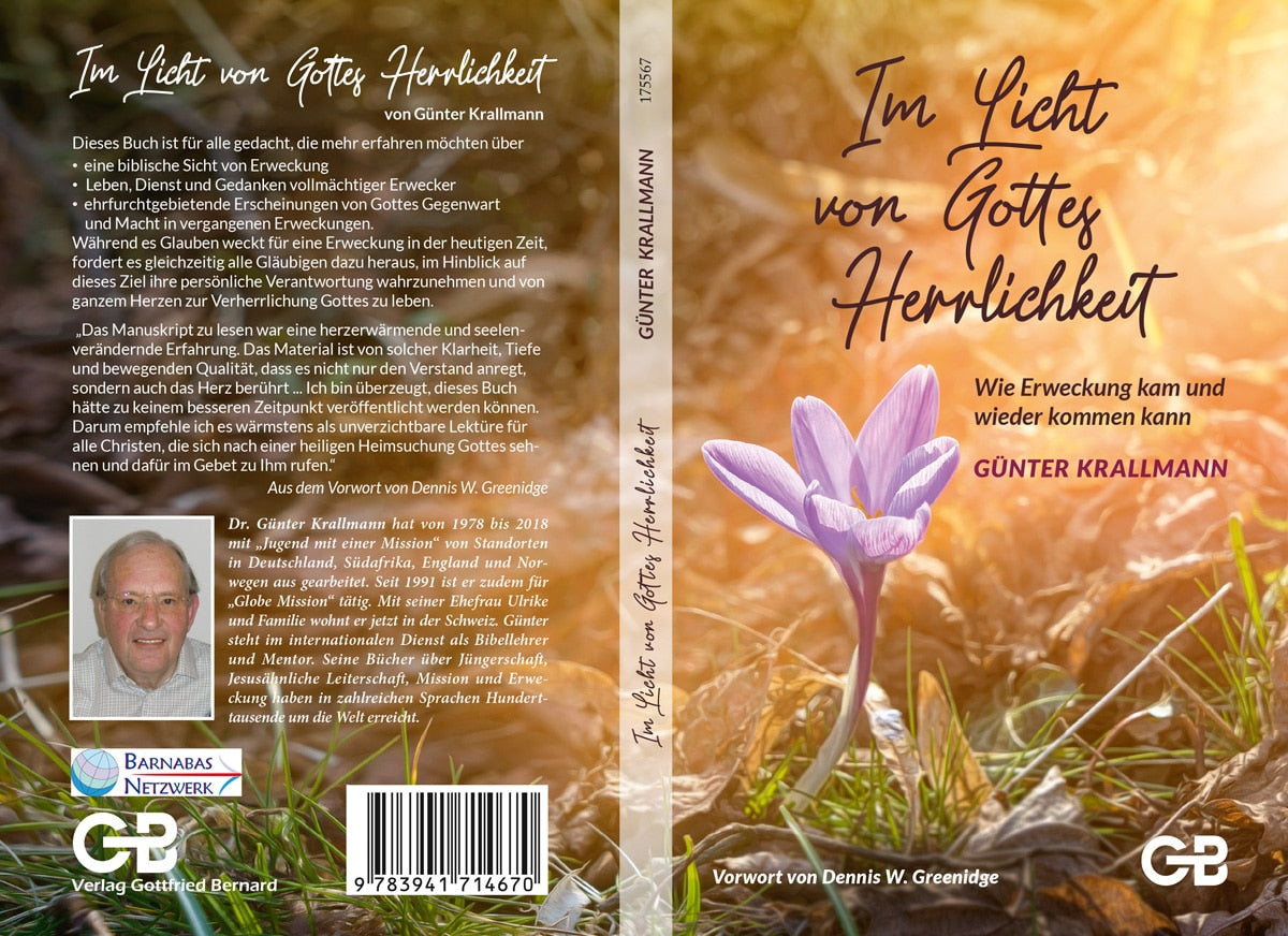 Buch                                               Im Licht von Gottes Herrlichkeit