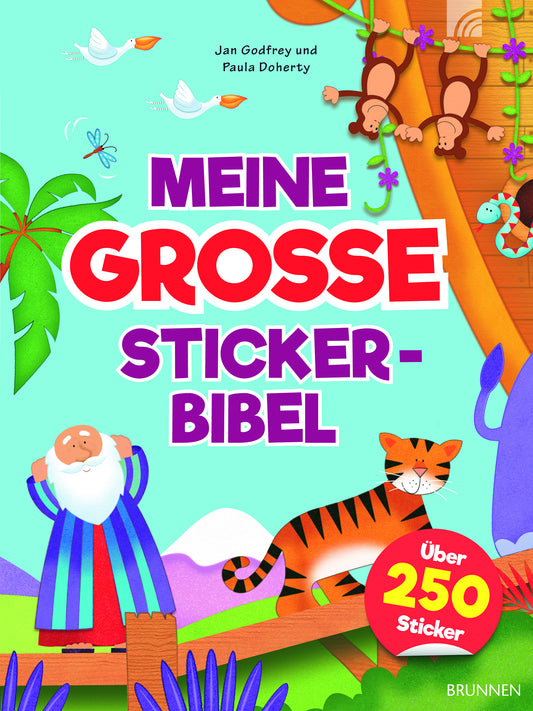 Buch                                               Meine große Stickerbibel
