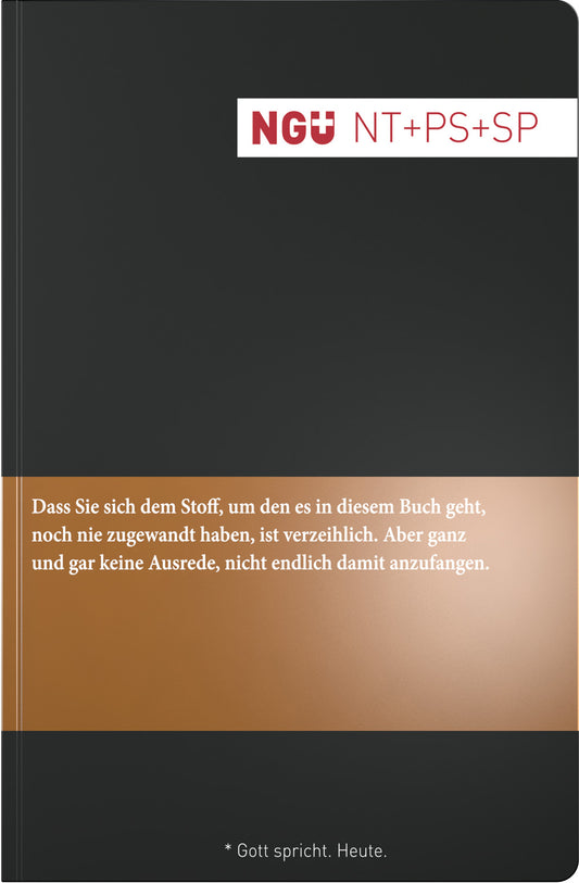 Buch                                               Neues Testament mit Psalmen und Sprüchen