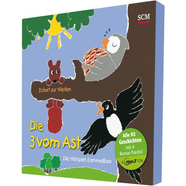 Die 3 vom Ast - Folgen 1-17 (4 MP3-CDs)