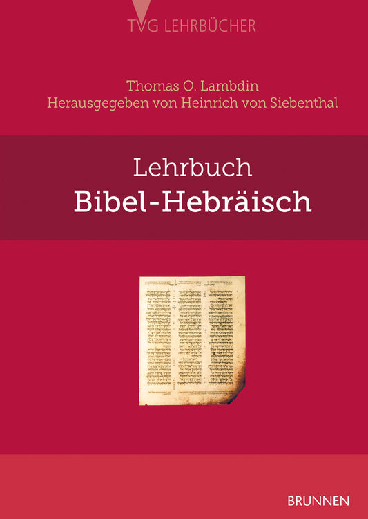 Buch                                               Lehrbuch Bibel-Hebräisch