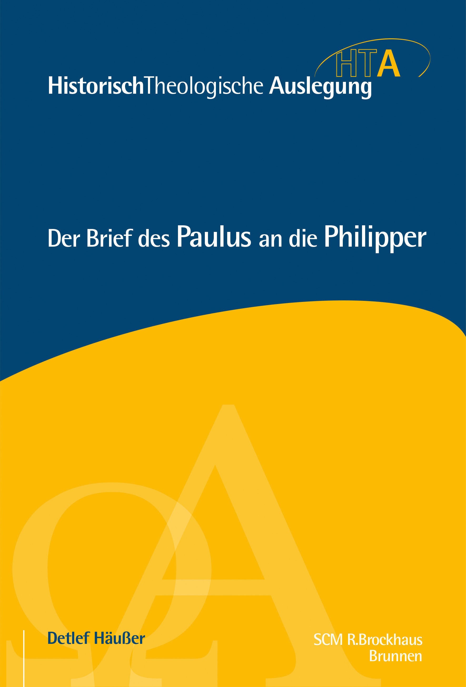 Buch                                               Der Brief des Paulus an die Philipper