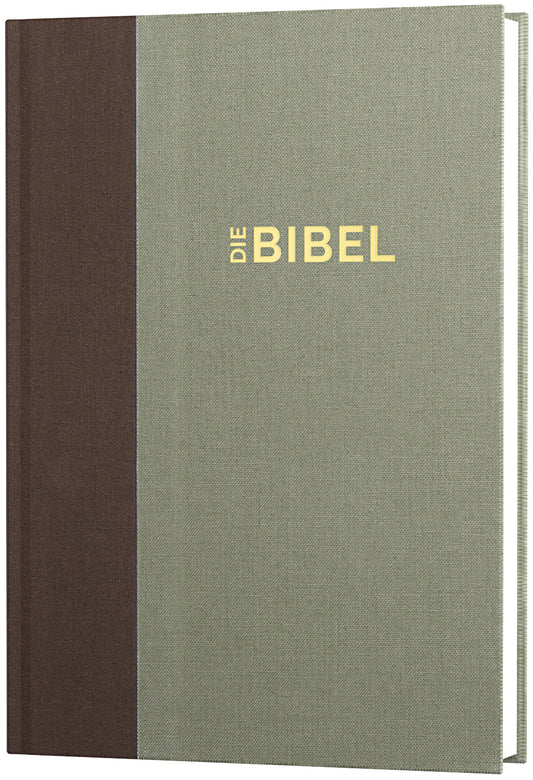Buch                                               Die Bibel - Schlachter 2000 Standardausgabe Duoleinen braun/
