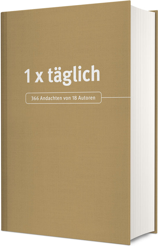 1x täglich