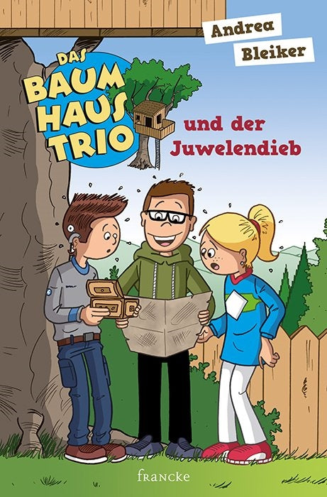 Buch                                               Das Baumhaustrio und der Juwelendieb [1]