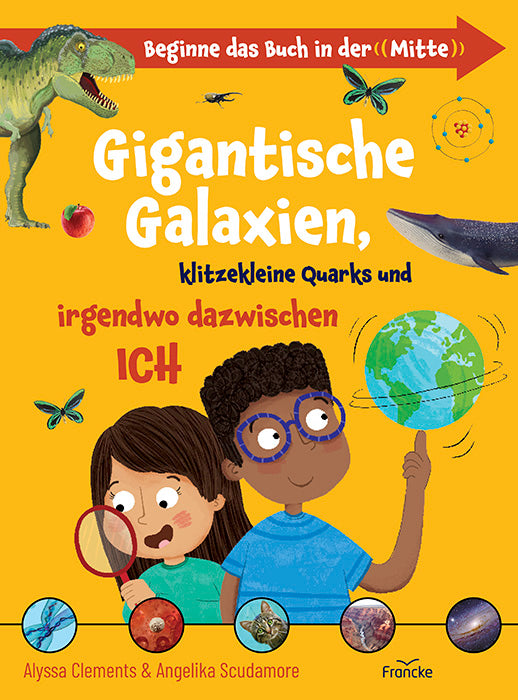 Gigantische Galaxien. klitzekleine Quarks und irgendwo dazwischen ich