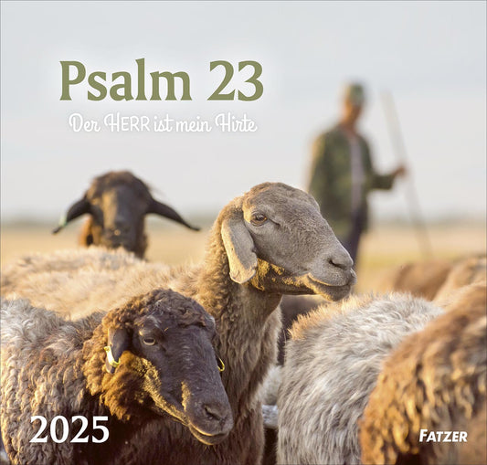 Psalm 23 - Wandkalender 2025