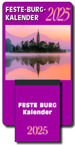 Feste-Burg-Kalender 2025 - Abreißkalender