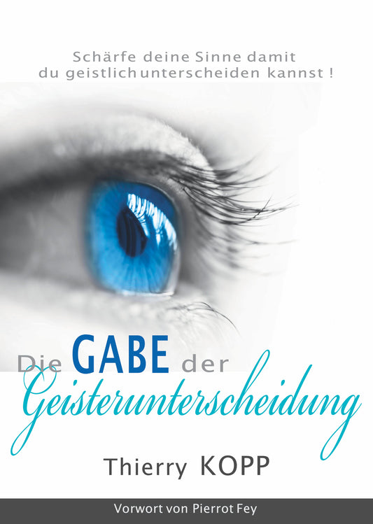 Buch                                               Die Gabe der Geisterunterscheidung
