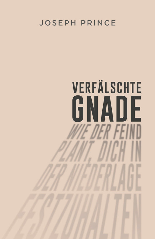 Buch                                               Verfälschte Gnade