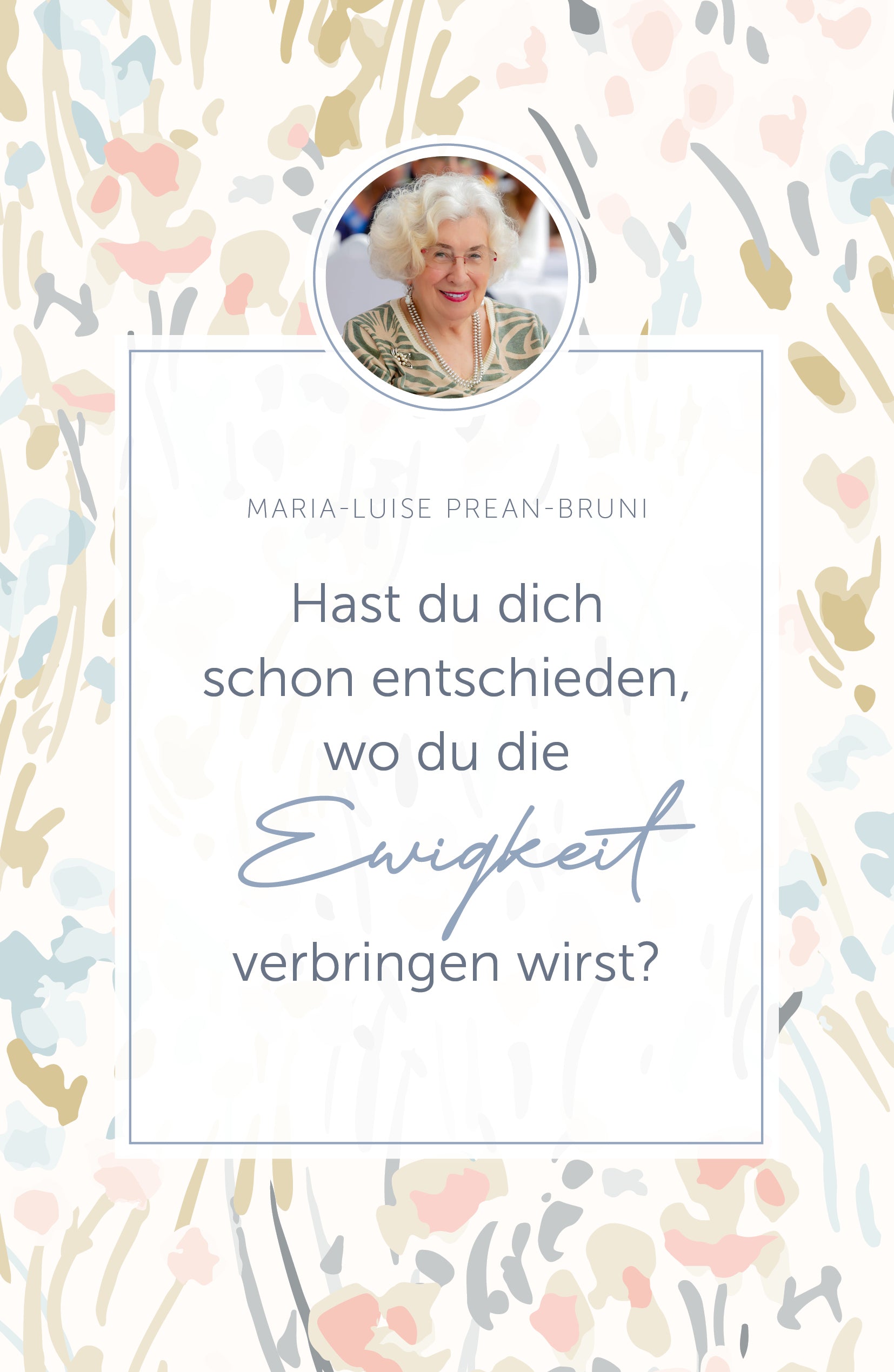 Buch                                               Hast du dich schon entschieden. wo du die Ewigkeit verbringe