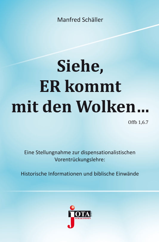 Buch                                               Siehe. ER kommt mit den Wolken...