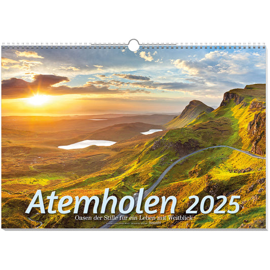 Atemholen 2025 - Wandkalender