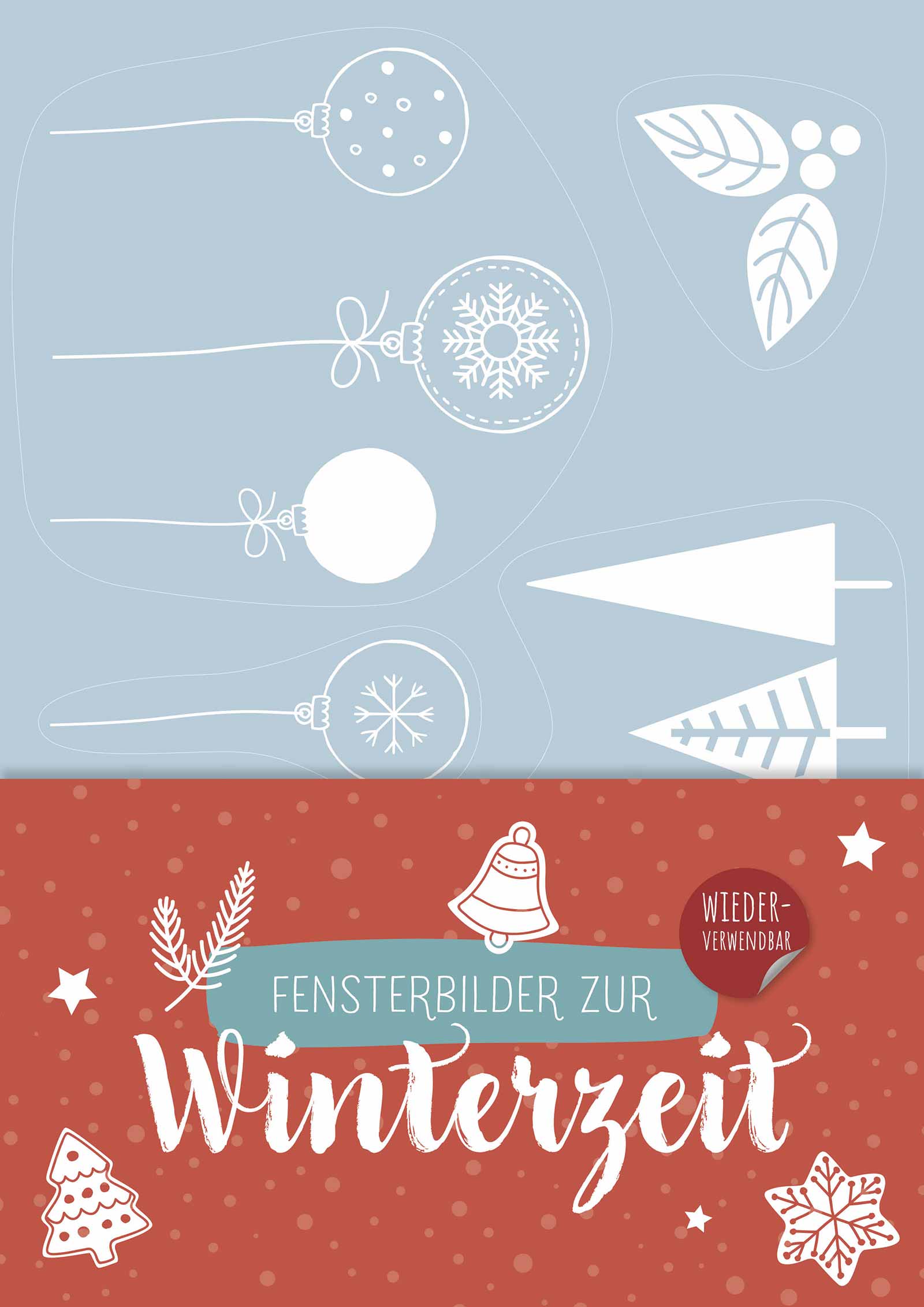 Sonstiges                                          Fensterbild-Set Winterzeit