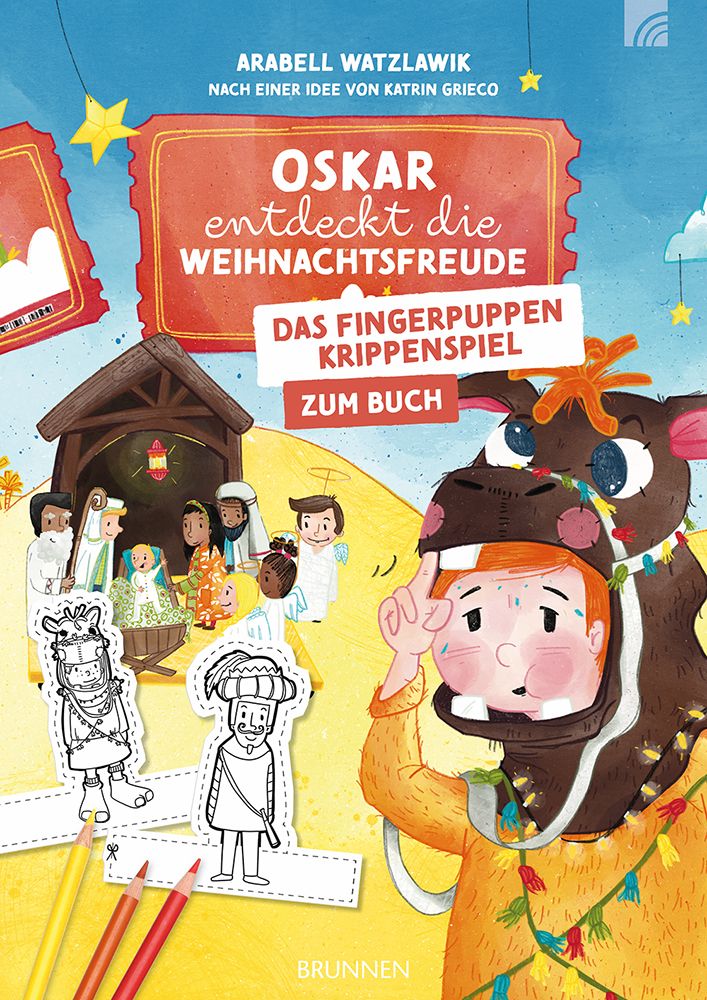 Sonstiges                                          Fingerpuppen-Krippenspiel - Oskar entdeckt die Weihnachtsfreude