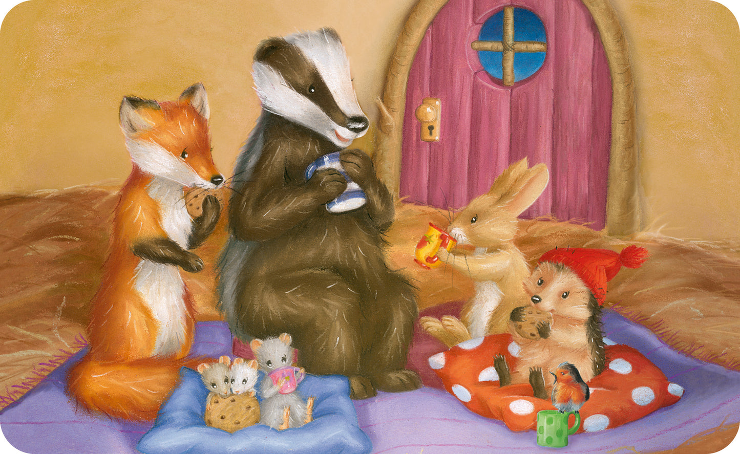 Sonstiges                                          Frühstücksbrettchen Der kleine Igel