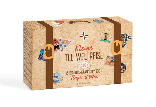 Karte                                              Kleine Tee-Weltreise