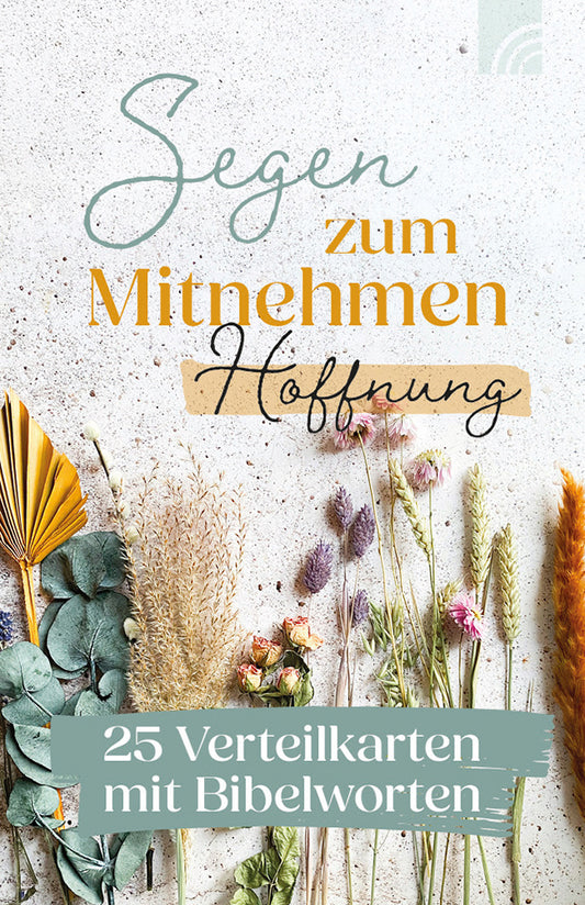Karte                                              Hoffnung - Segen zum Mitnehmen