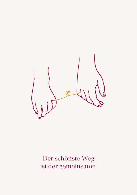 Karte                                              Der schönste Weg ist der gemeinsame