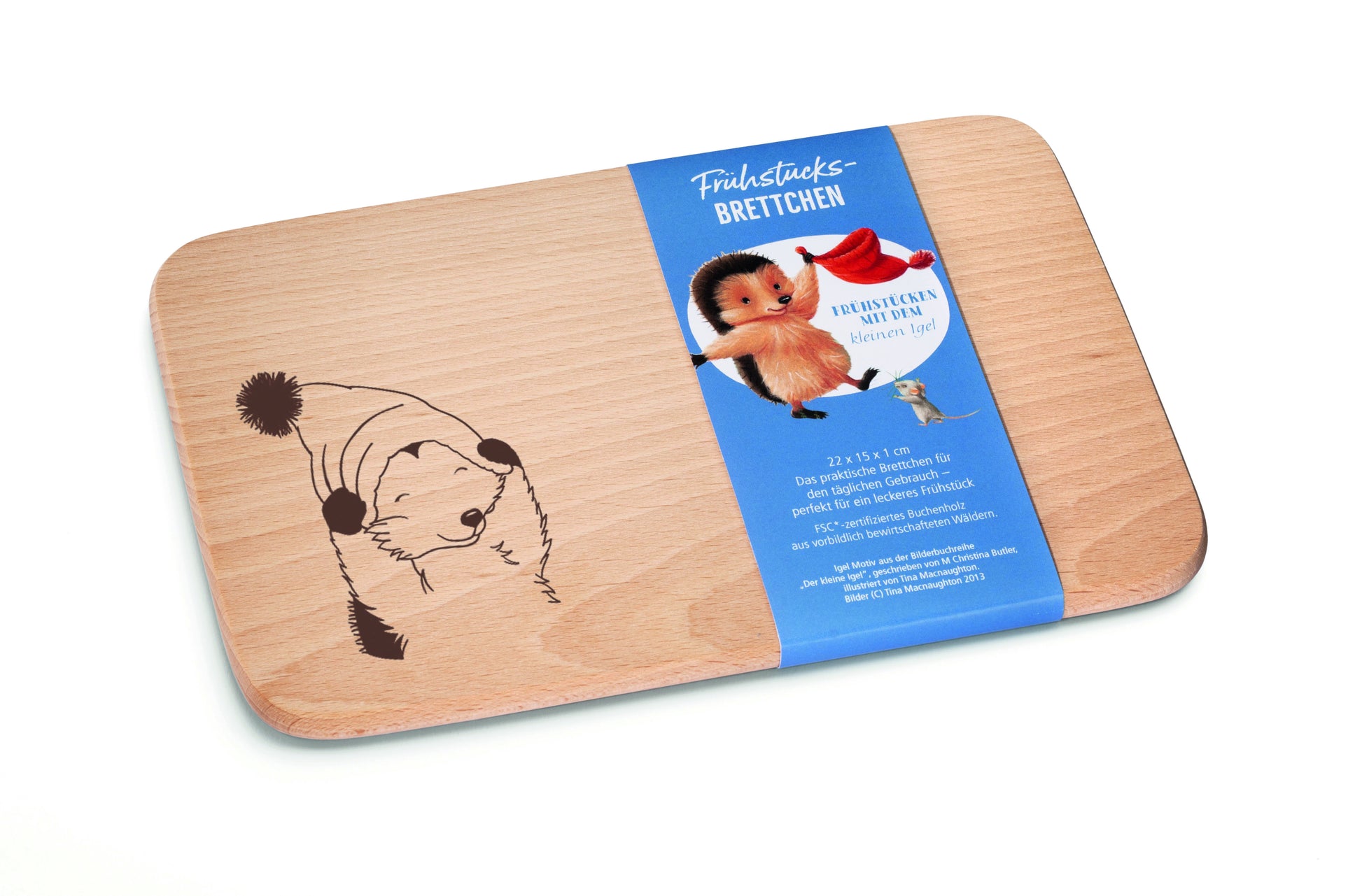  Frühstücksbrett Der kleine Igel