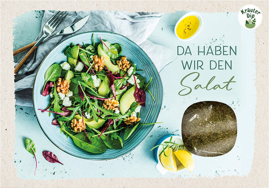 Karte                                              Da haben wir den Salat!