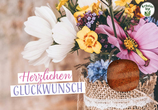 Karte                                              Herzlichen Glückwunsch