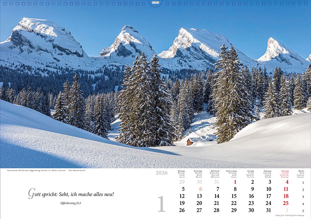 Lobet. ihr Berge. den Herrn 2026