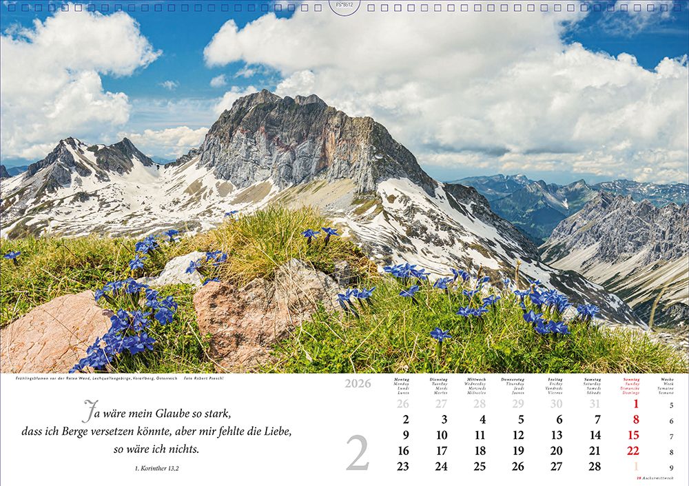 Lobet. ihr Berge. den Herrn 2026