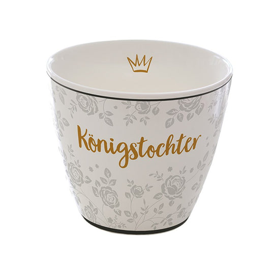 Tasse Königstochter goldfarben