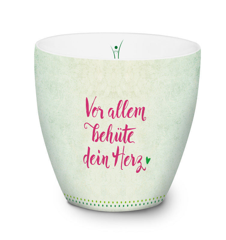 Tasse Vor allem behüte dein Herz