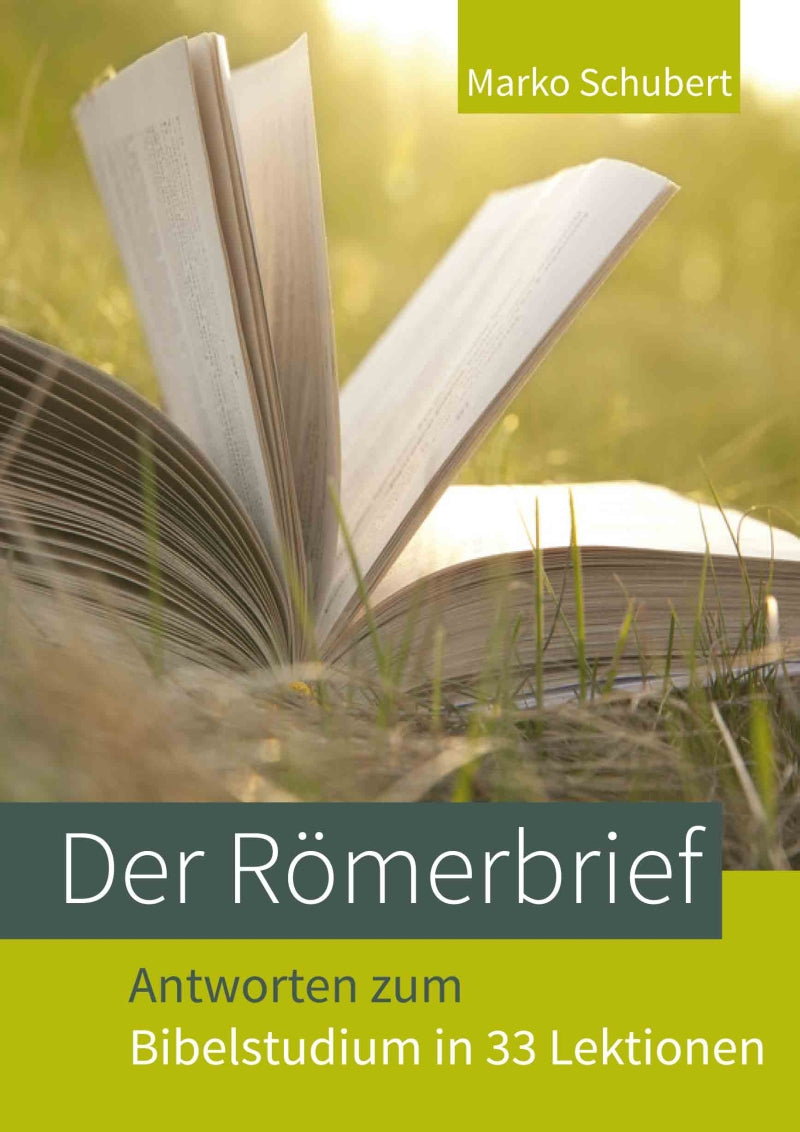 Buch                                               Der Römerbrief - Antworten ...