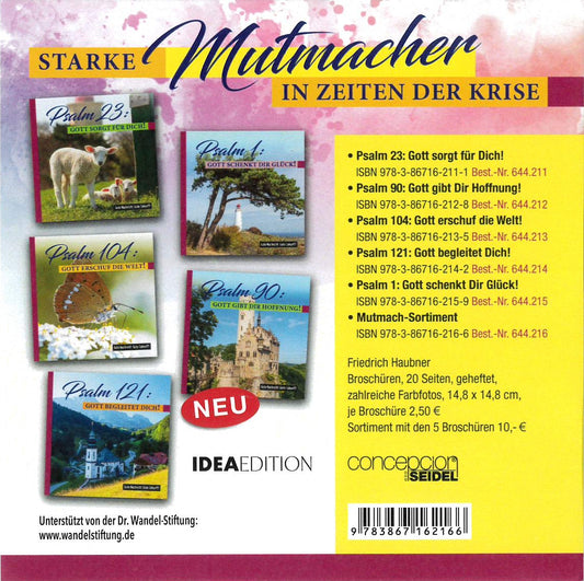 Buch                                               Paket Mutmach-Sortiment (5 Ex.)