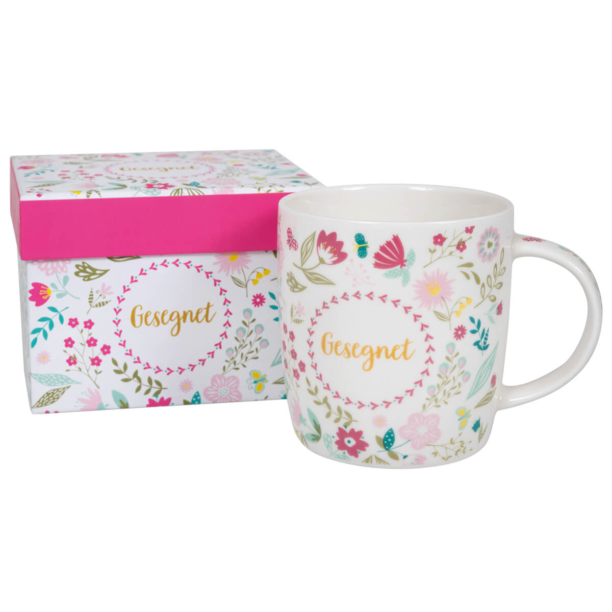 Tasse in Geschenkbox Gesegnet