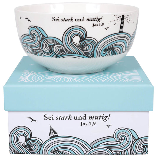Sonstiges                                          Müslischale in Geschenkbox Sei stark und mutig!