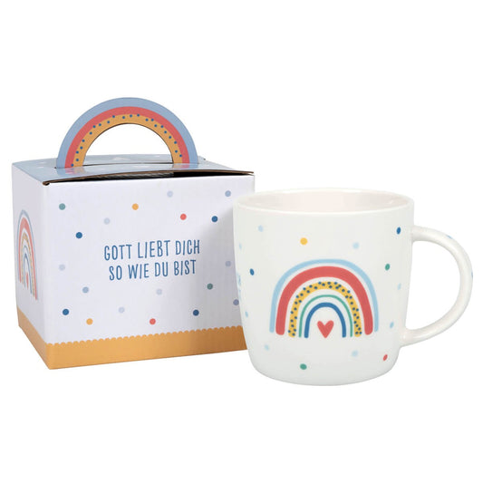 Sonstiges                                          Kindertasse Regenbogen