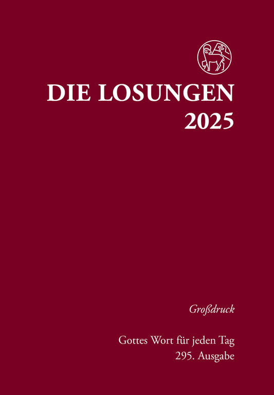 Die Losungen 2025 - Großdruck gebunden