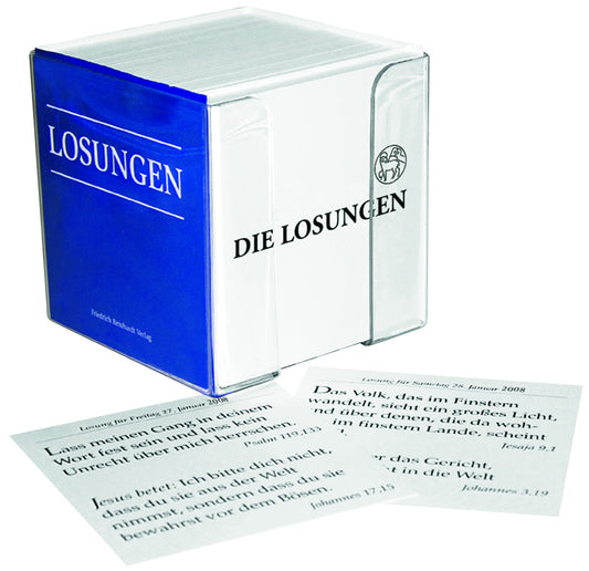 Die Losungen 2025 - Losungs-Box mit Karten