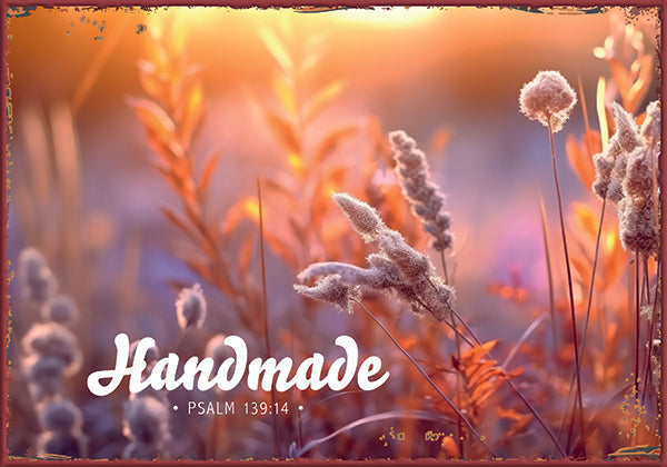 Sonstiges                                          Metallschild Handmade