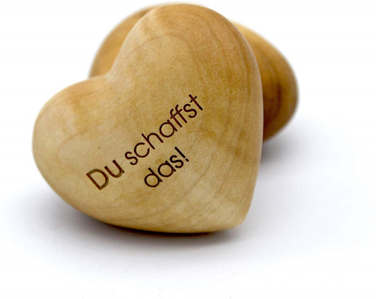 Sonstiges                                          Holzherz Du schaffst das!
