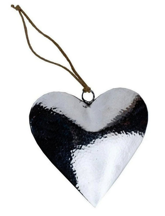 Sonstiges                                          ALU-HERZ GEHAEMMERT 6X6 CM