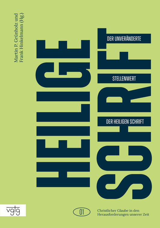 Buch                                               Der unveränderte Stellenwert der Heiligen Schrift