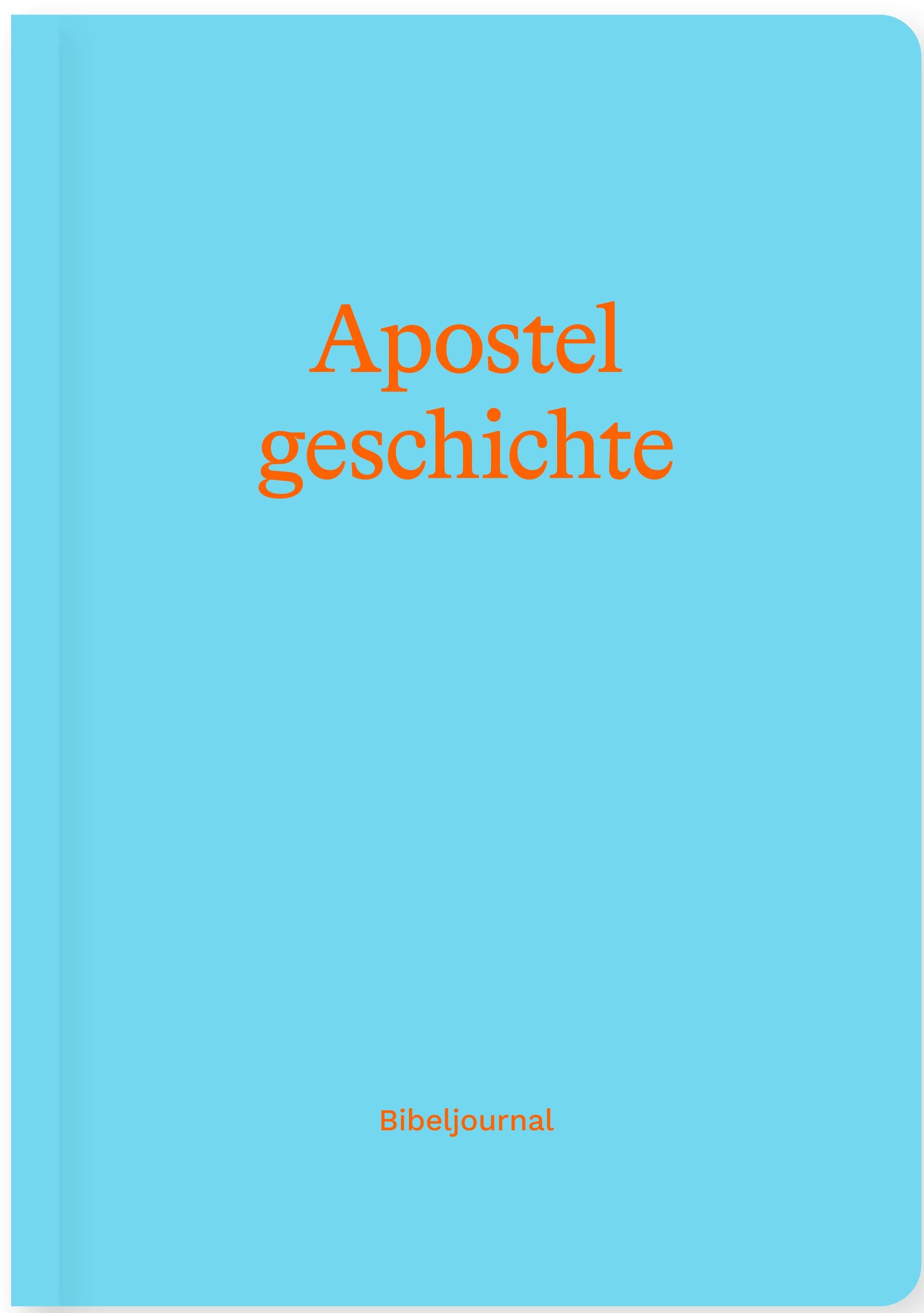Buch                                               Apostelgeschichte (Bibeljournal)