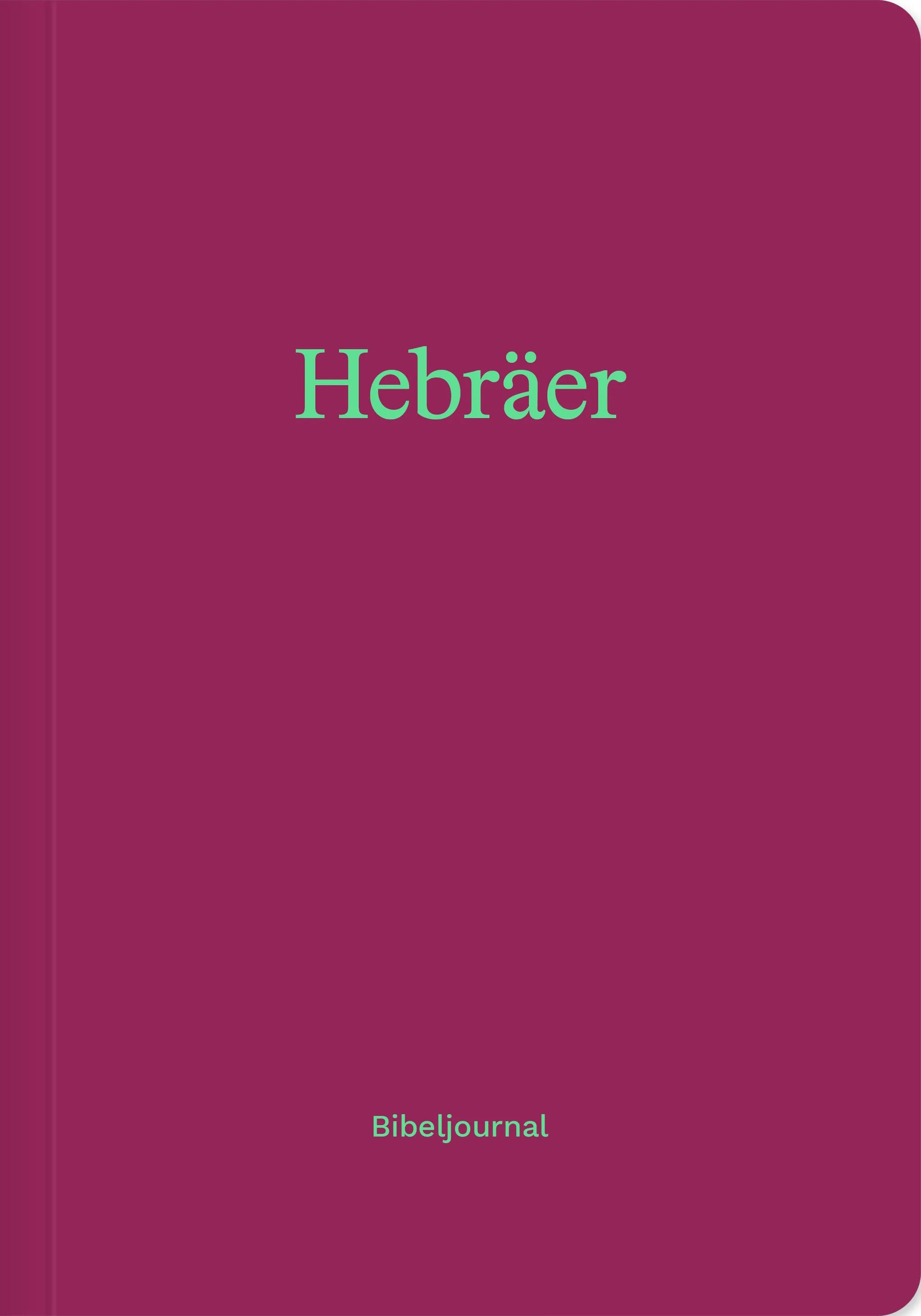 Buch                                               Hebräer (Bibeljournal)