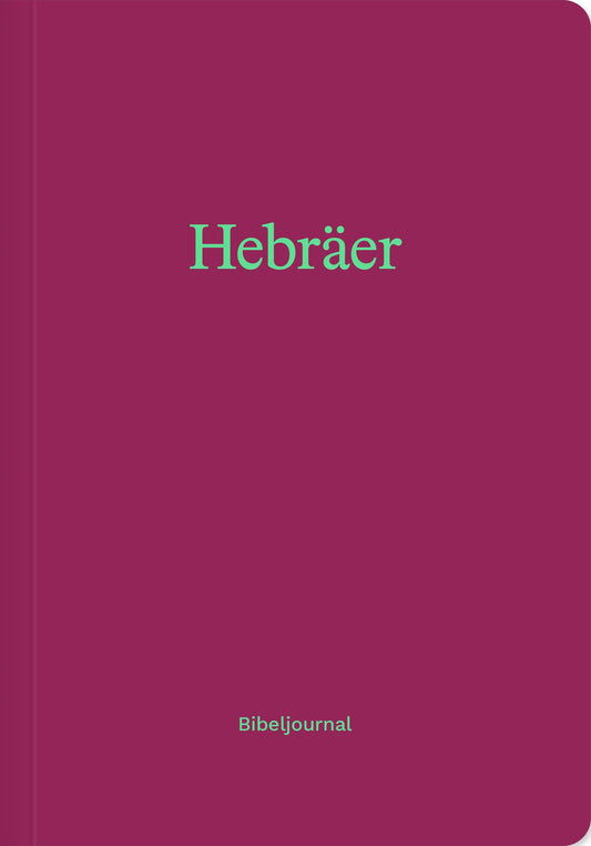 Buch                                               Hebräer (Bibeljournal)