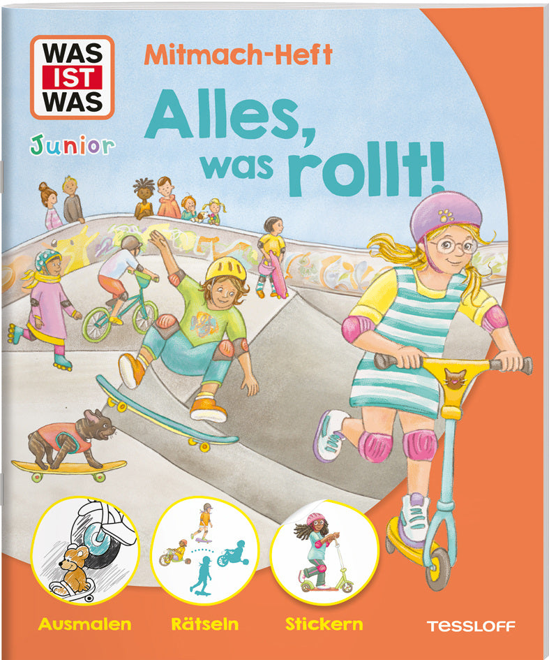 Junior Mitmach-Heft Alles. was rollt!