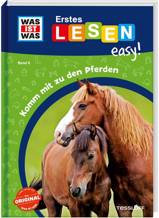 Erstes Lesen easy! Band 6. Komm mit zu den Pferden